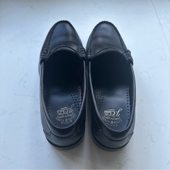 J. Crew Black Leather Loafers main image 6